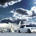 plane and car