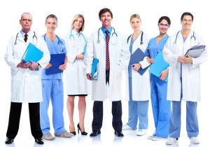 Group of medical doctor.